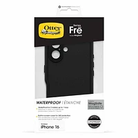 OtterBox Étui Fre MagSafe Waterproof Noir pour iPhone 16