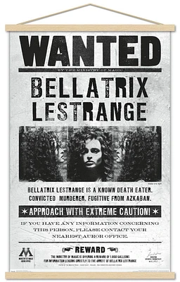 The Wizarding World: Harry Potter - Bellatrix Wanted Poster Wall Poster, 14.725" x 22.375"