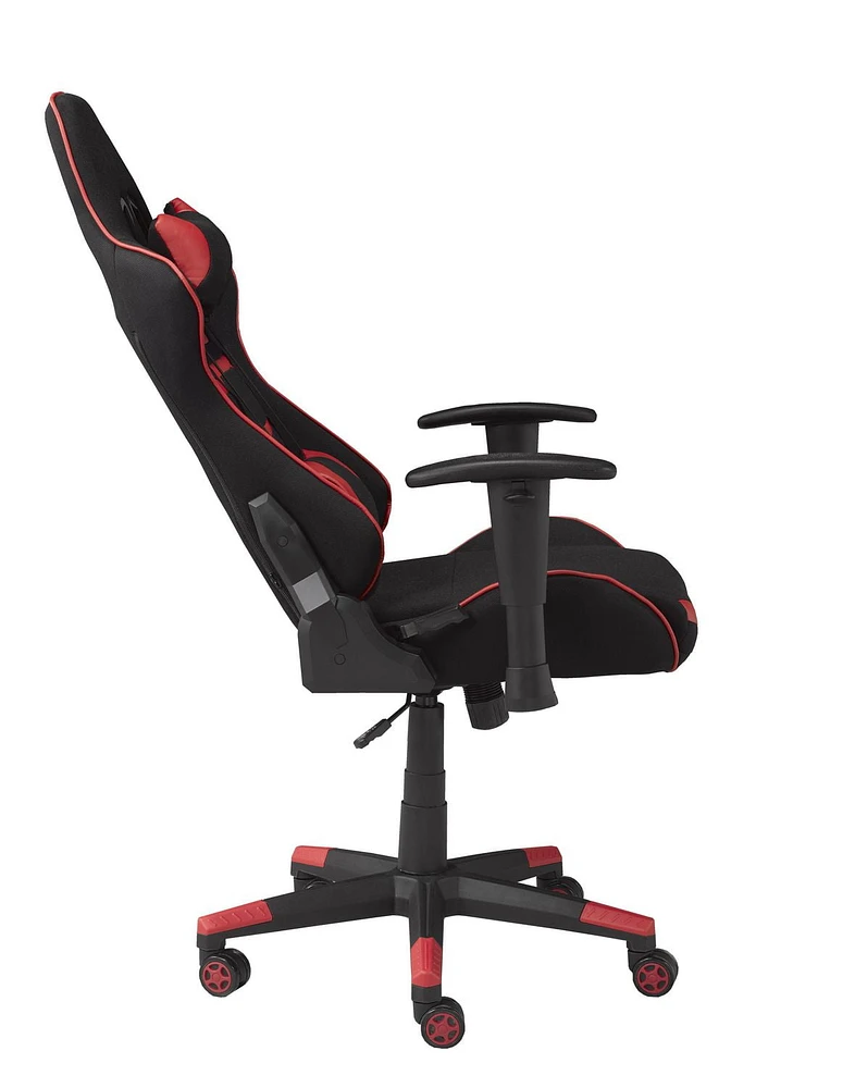 Fauteuil de jeu Axel, Noir/Rouge