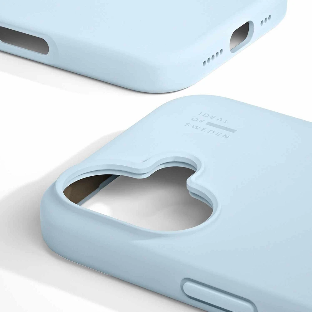 Ideal of Sweden Silicone Case MagSafe Light Blue for iPhone 16