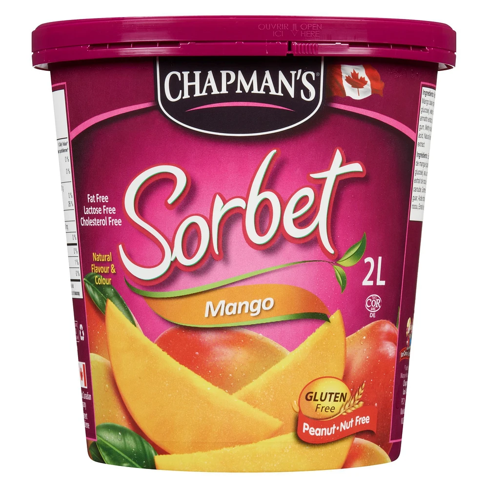 Chapman's Mango Sorbet