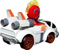 Hot Wheels-RacerVerse-Petites voiture Capitaine Marvel
