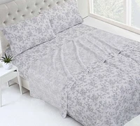 Ensemble de draps en microfibre imprimé de haute qualité 4 pièces