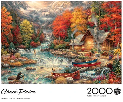 Buffalo Games - Le puzzle Chuck Pinson - Treasures of the Great Outdoors - en 2000 pièces