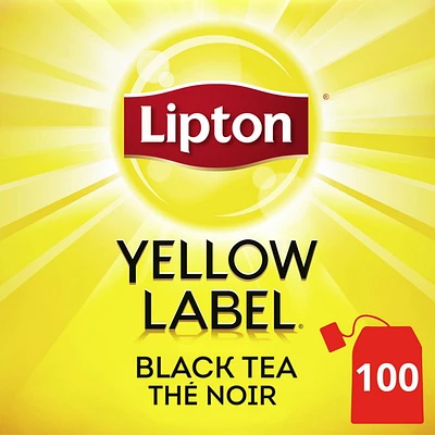 LPT YEL LBL BLK 100, Lipton Yellow Label Black Tea 100 count