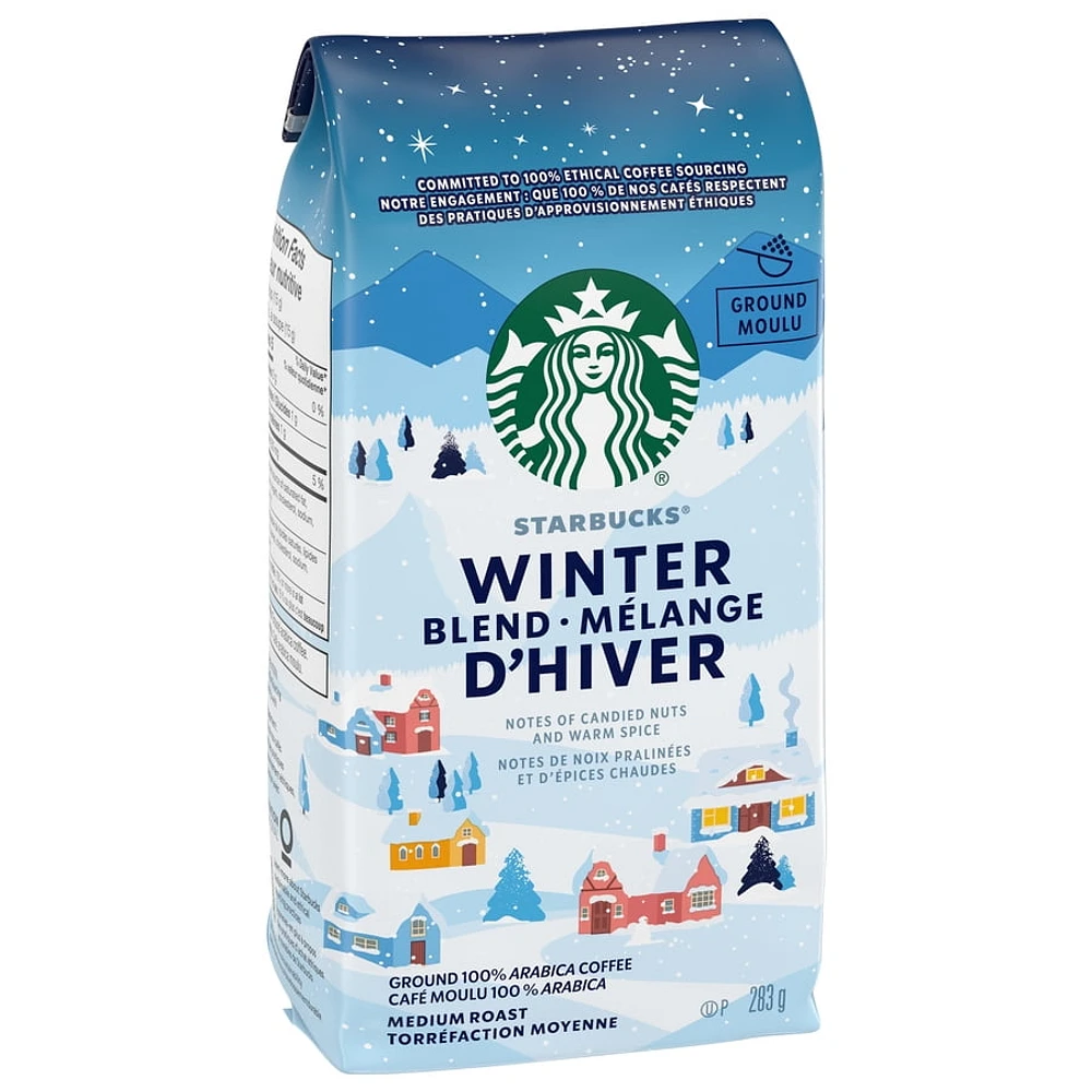 STARBUCKS Ground Coffee Winter Blend 283 g Bag