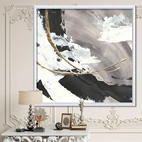 Designart Arcs peints glamour II Art mural encadr