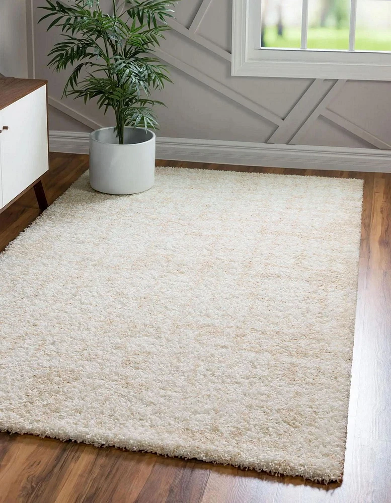 ECARPET Bliss 5'0" x 8'0" Contemporary/Modern, Plush & Shags Area Rug for Living Room, Bedroom, Dining Room, Entrance, Hallway and More.