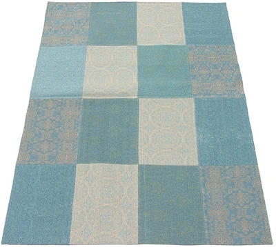 ECARPETGALLERY 5'8" x 7'8" Contemporary Collage Handmade Area Rug for Living Room, Dining Room and Bedroom in Grey