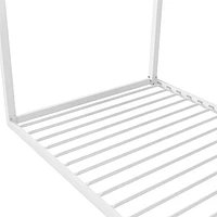 Lit-maison en métal Skyler de Max & Finn, pour deux personnes