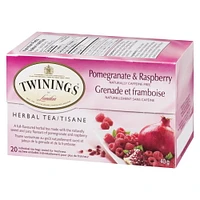 Twinings Pomegranate Raspberry Herbal Tea, Pack of 20 Tea Bags