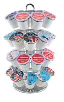 oneBREW Carrousel pour capsules K-Cup, 36 dosettes K-cup, chrome
