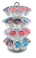 oneBREW Carrousel pour capsules K-Cup, 36 dosettes K-cup, chrome