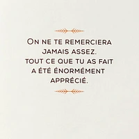 Hallmark Thank You Card (Mille Mercis)