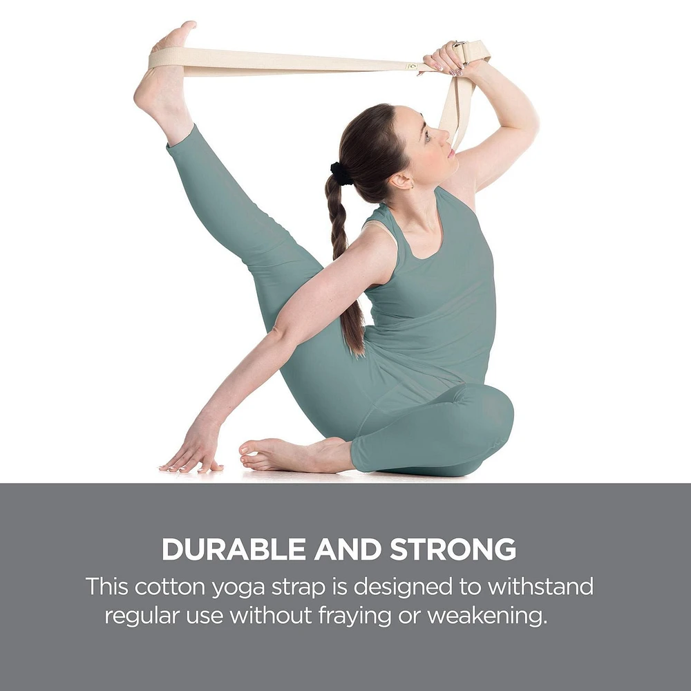 Sangle De Yoga En Coton Organique