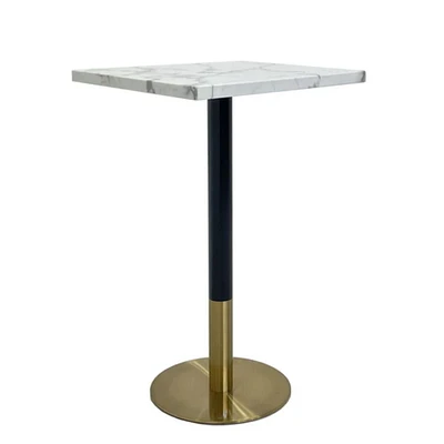 Ruby Square Dining Table in White