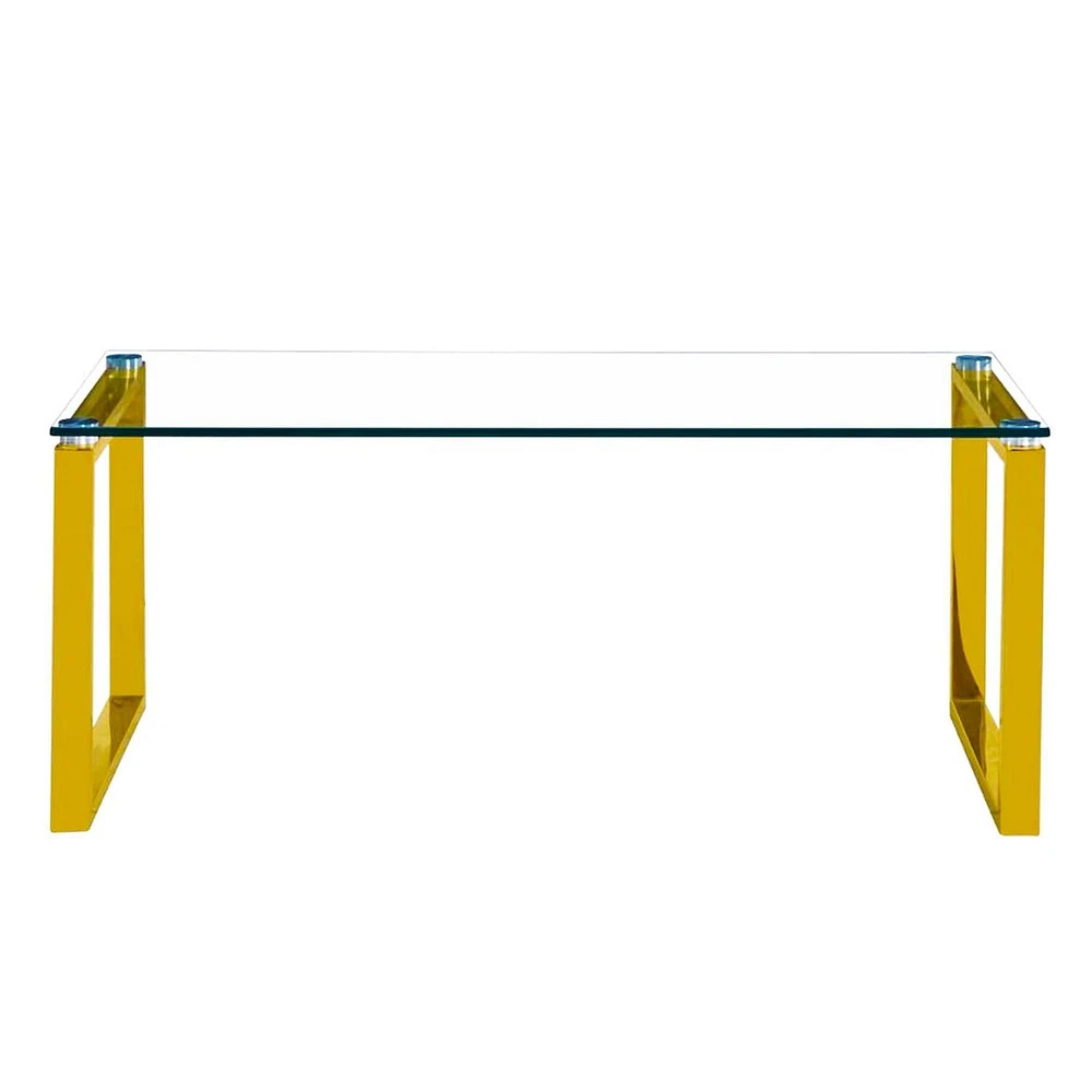 Canadian Delta Condo Table Basse Or