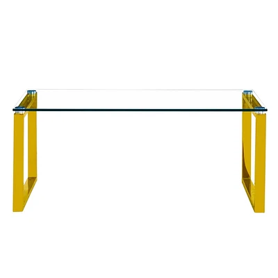 Canadian Delta Condo Table Basse Or