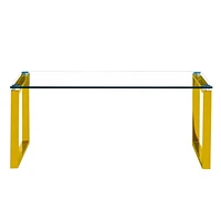 Canadian Delta Condo Table Basse Or