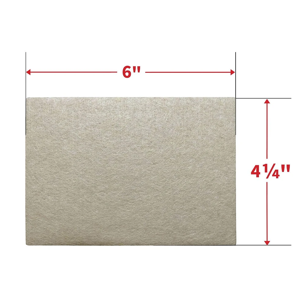 Super Sliders avec Gorilla Glue couverture en feutre 108x152mm 2pc Felt Blanket 2pc