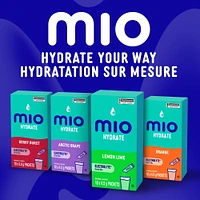 Hydrate Aromatisant D'Eau Liquide Citron Vert Avec Électrolytes 4, 5 G Paquets, 10 Ct Boîte Mio hydrater citron vert 3.8G X 10