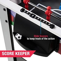 42 Inch Foosball Table, Soccer Table, Arcade Style by MD Sports