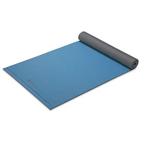 Gaiam Athletic Yoga 5mm Duramat - Bleu / Gris
