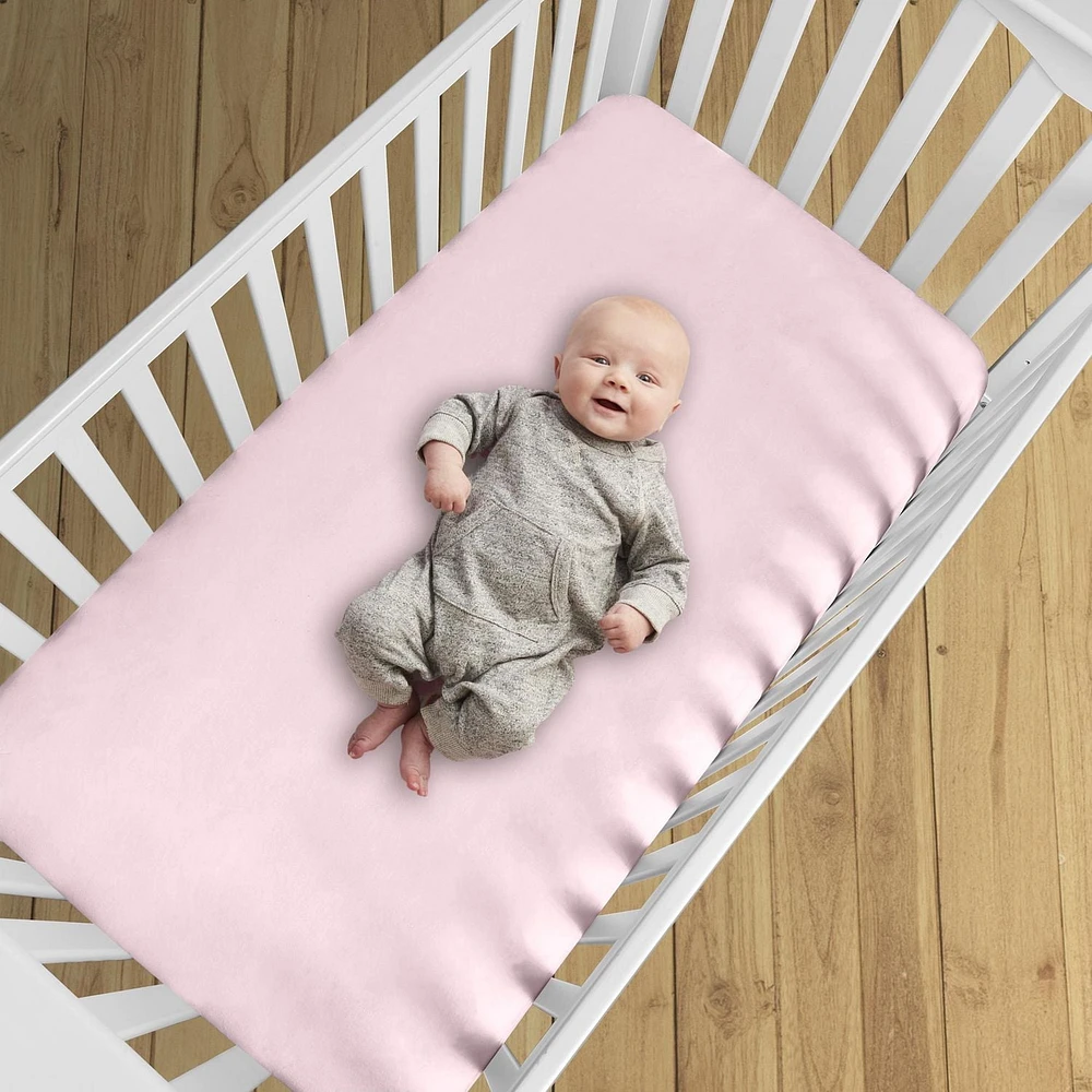 BreathableBaby All-in-One Fitted Sheet & Waterproof Cover, For 52" x 28"/132 x 71 cm Crib Mattress (2-Pack)