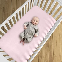BreathableBaby All-in-One Fitted Sheet & Waterproof Cover, For 52" x 28"/132 x 71 cm Crib Mattress (2-Pack)