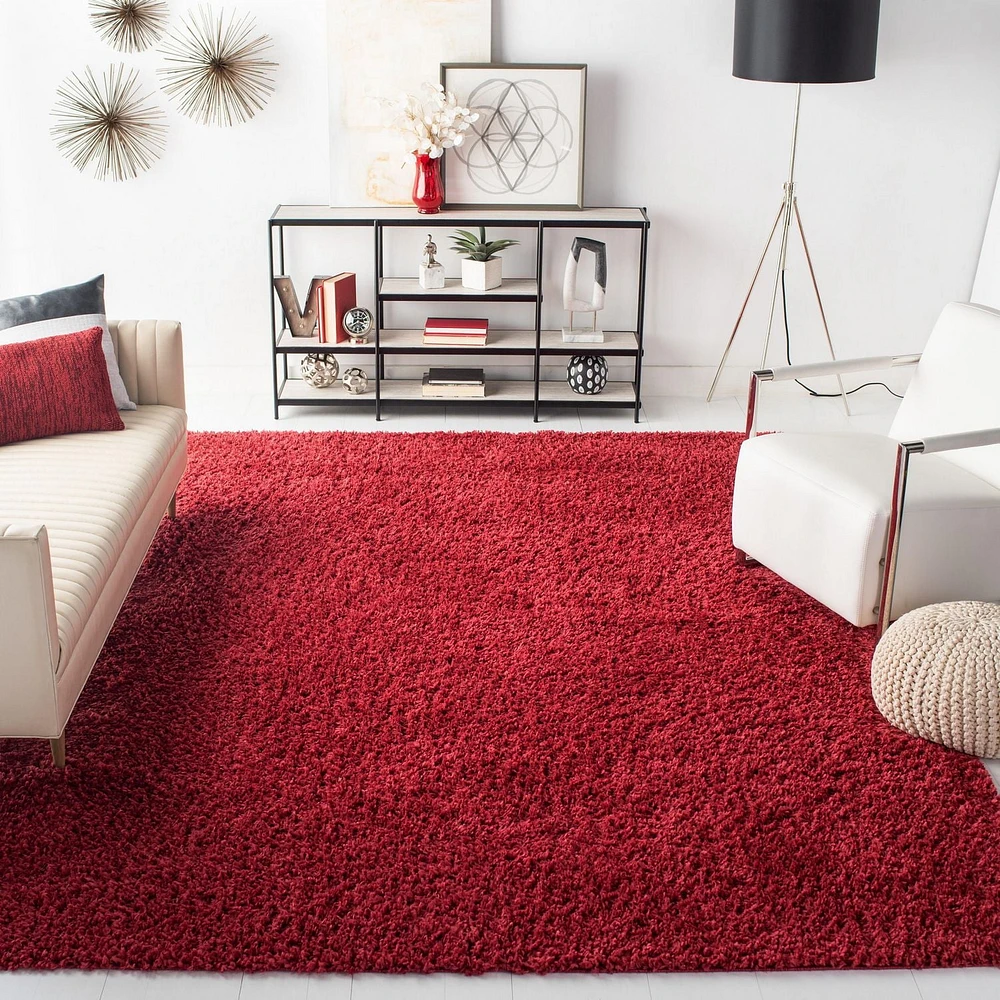 Safavieh August Sophia Solid Plush Shag Area Rug