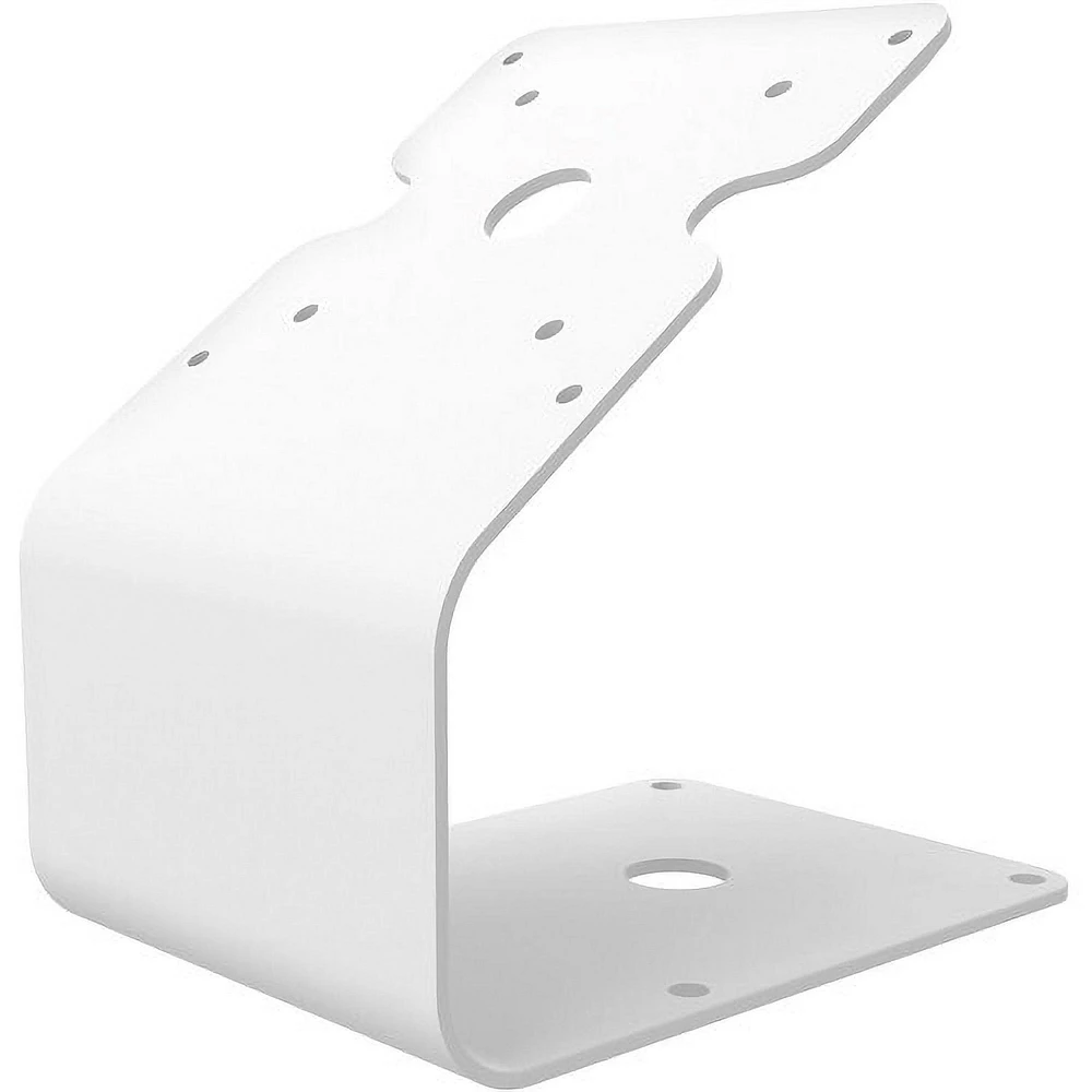 CTA Digital VESA Compatible Curved Stand and Wall Mount for Paragon Tablet Enclosures - White