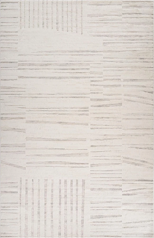 Tapis Branch Astra Tapis d'intérieur moderne, beige crème, abstrait - Salon, chambre, salle à manger et cuisine