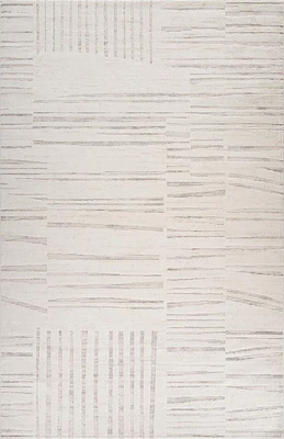Tapis Branch Astra Tapis d'intérieur moderne, beige crème, abstrait - Salon, chambre, salle à manger et cuisine