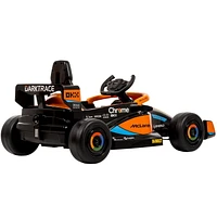 Voiture de course McLaren F1, batterie de 12v, jouet porteur pour les enfants de Huffy, noir