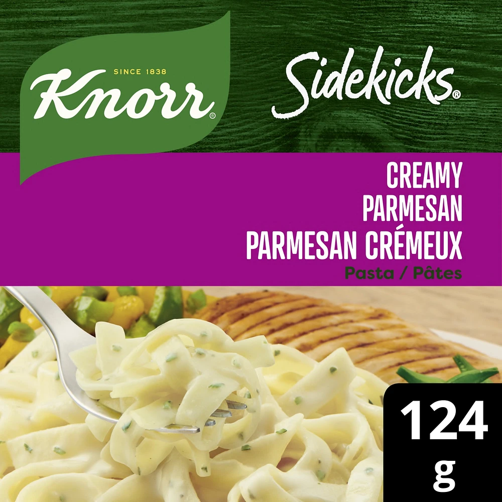 Knorr Sidekicks Creamy Parmesan Pasta Side Dish, 124 g Side Dish