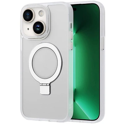 Artikl Lux Pro MagSafe Compatible Clear Case for iPhone 15/14/13 - Silver, Phone Case for iPhone 15/14/13