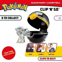 Pokémon Clip 'N' Go W2 - Alolan Vulpix with Luxury Ball