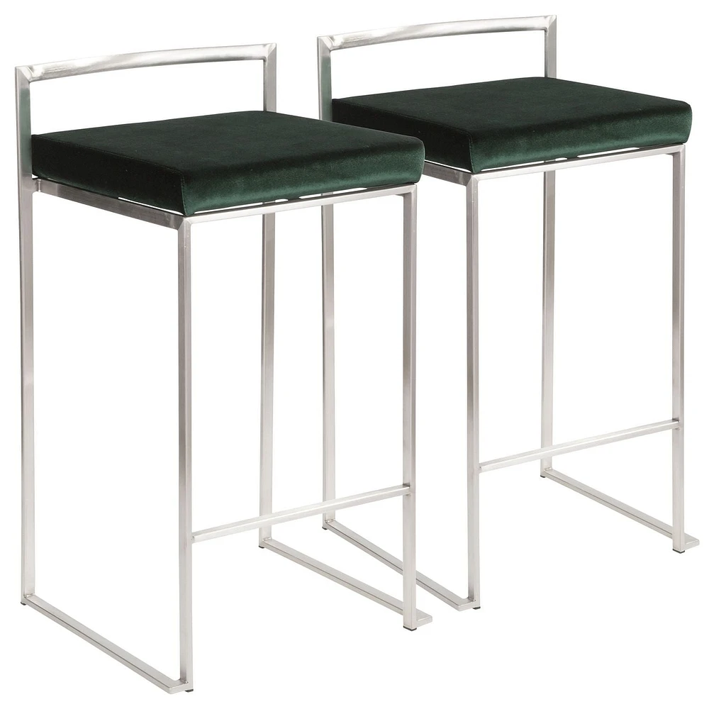 Tabouret de comptoir contemporain Fuji