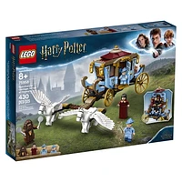 LEGO Harry Potter and the Goblet of Fire Beauxbatons’ Carriage: Arrival at Hogwarts 75958 Toy Building Kit (430 Piece), Includes 4 minifigures