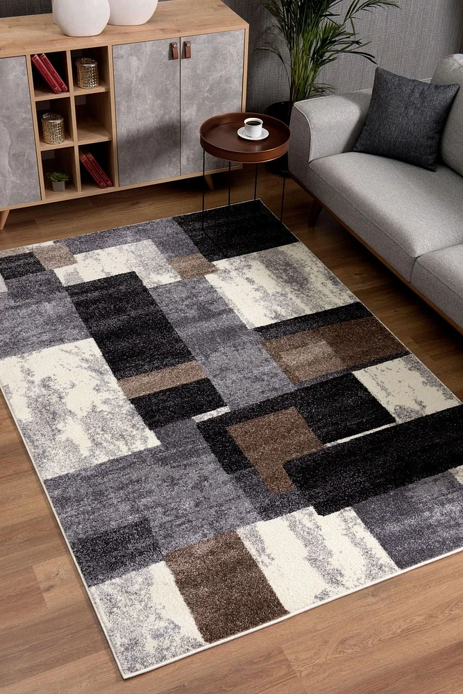 Rug Branch Nova Collection Tapis Géométrique Moderne