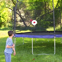 SKYWALKER TRAMPOLINES Kit d'accessoires de jeu uniquement, jeu de rebond et triple lancer pour trampolines d'extérieur, ASTM, installation facile, pratique du lancer