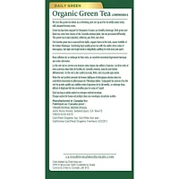 Traditional Medicinals Organic Green Tea with Lemongrass