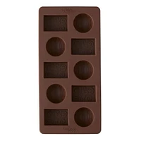 Moule à bonbons en silicone à motifs, Wilton, 10 cavités Moule bonbon silicone à motifs