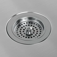 Artika Sierra évier à cuve double en acier inoxydable de calibre 20