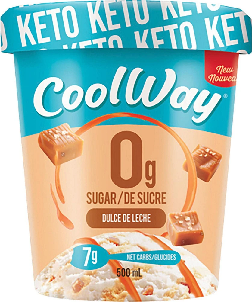 CoolWay Dulce De Leche Keto, Volume 500ml