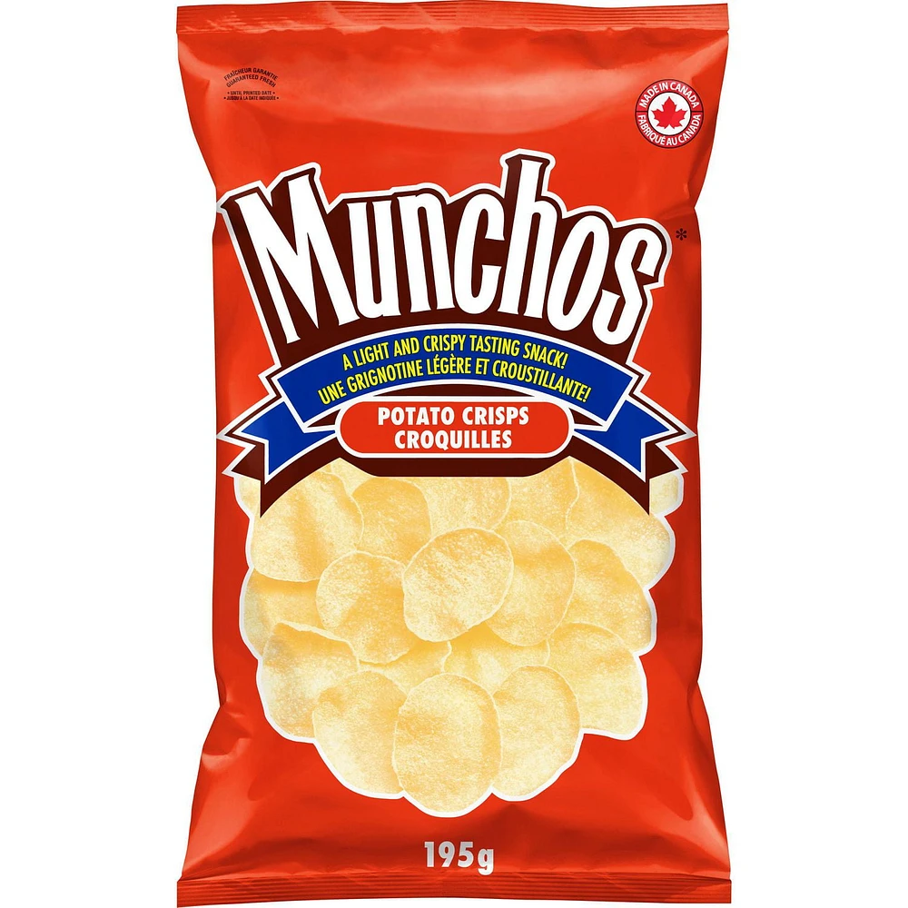 Munchos Potato Crisps, 195GM