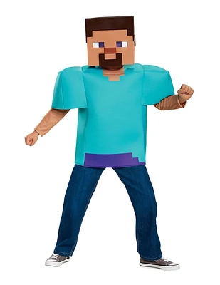 Disguise Minecraft Steve Classic Child Costume Size Small