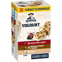 Quaker Yogourt Granola Bars, 30 ct, Value Pack, 1.05 kg