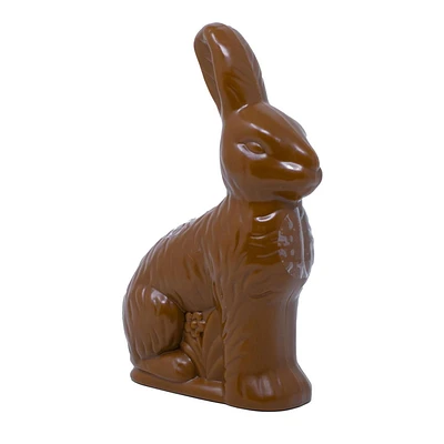 Récipient à friandises en forme de lapin en chocolat en plastique