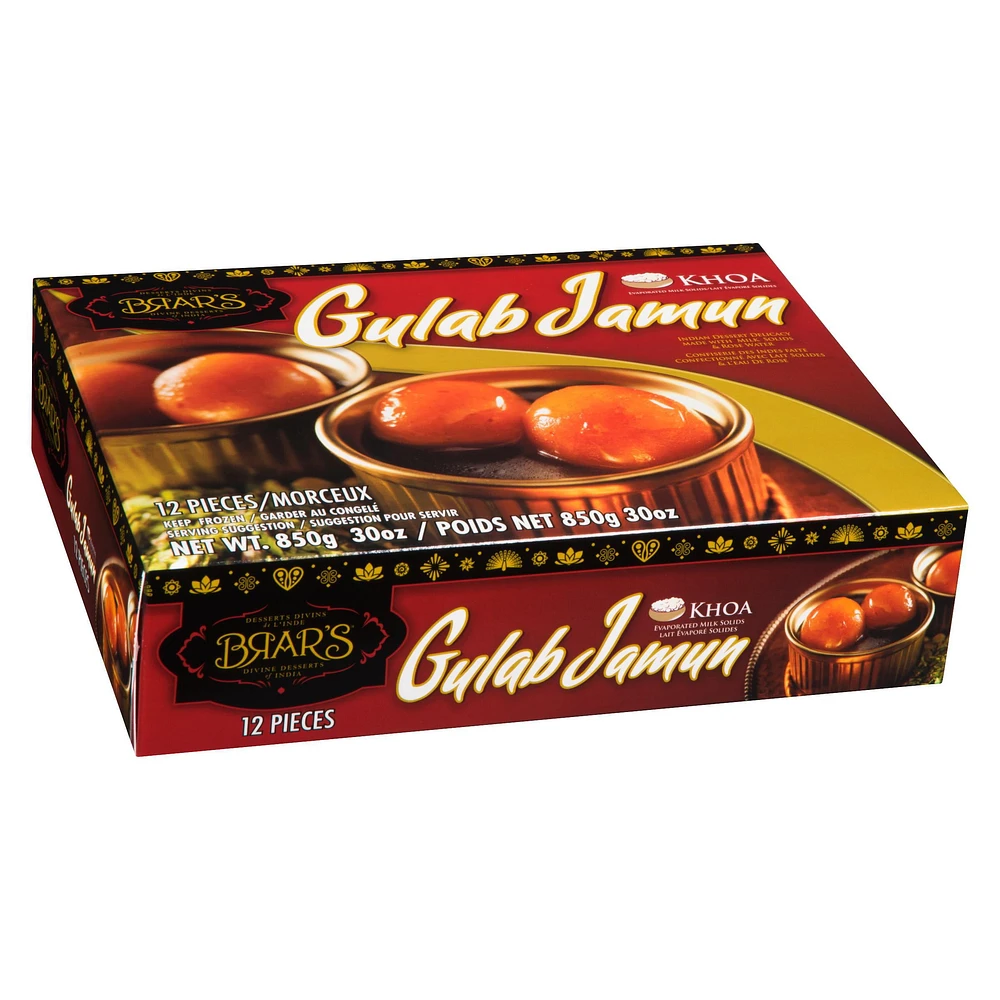 Brar's Gulab Jamun, 850 g, 12 pieces